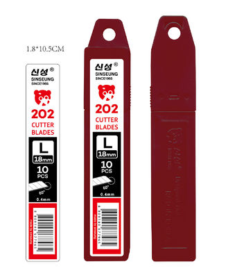 kopen 18mm Knife Blades Snip-Off Snijden Karton Zilver Grote Lem Sinseung L202 online vervaardiging