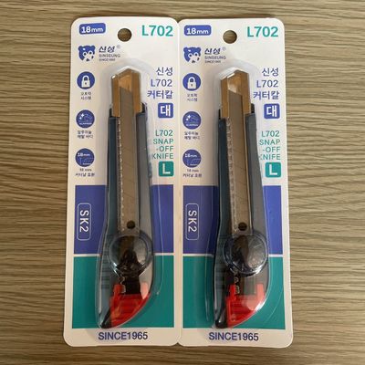 kopen 18mm mes 12cm 9 cm 6 inch 5.5 inch lemmet bewakingsmechanisme zwart handvat rode staart online vervaardiging
