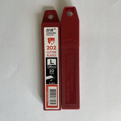 kopen 18mm mesmesjes Knip off scheermesjes Snijmessen met een dikte van 0,4 mm online vervaardiging