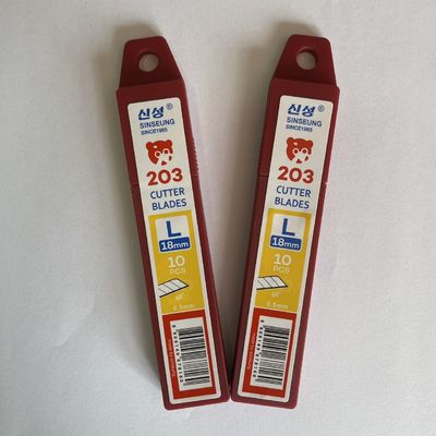 kopen L203 18 mm Snap Blades SK2 Carbon Steel Blades voor professioneel nauwkeurig snijden online vervaardiging