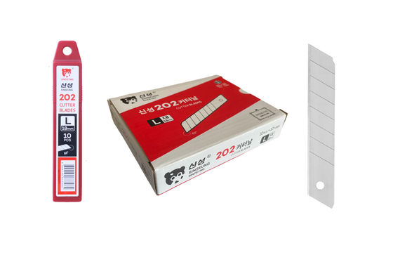 kopen Precision Cut SK2 Steel Silver 18mm Cutter Blades voor detail snijden uit Zuid-Korea online vervaardiging