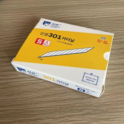 kopen Zilveren 9mm Knife Knife Steel Cutter Blades online vervaardiging