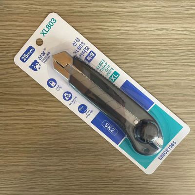 kopen Zwart ABS TPR legering SK2 Rotary Knob Locking Mechanism Multifunction Cutter Knife online vervaardiging
