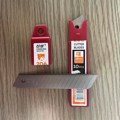 kopen Zilveren 18 mm-snijbladen met een dikte van 0,5 mm en een hoek van 60 ° online vervaardiging
