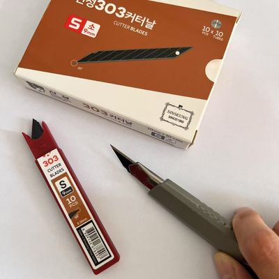 kopen 0.38mm Dikte SK2 Hoogkoolstofstaal materiaal Snijblad voor auto wrap Kleine grootte online vervaardiging