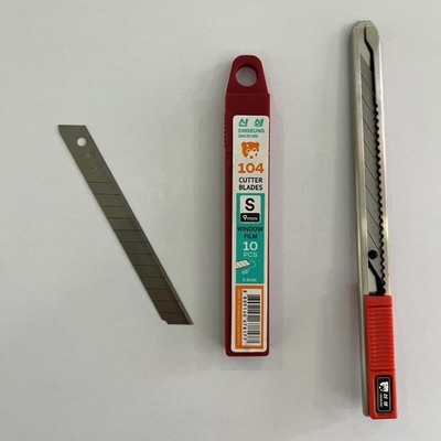 kopen 9mm Afbreekmesje Hoog Koolstofstaal Materiaal voor Langdurige Prestaties online vervaardiging