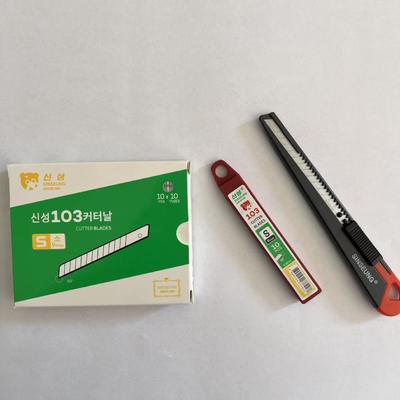 kopen 9mm Width Silver Small Cutter Blade for Heavy Duty Industrial Cutting online vervaardiging