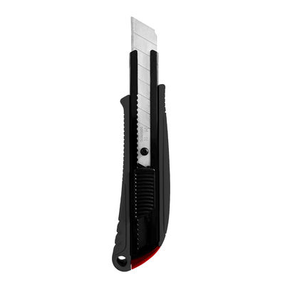 Zwarte 18mm gipsplaatmes met automatische vergrendeling en antislip ontwerp