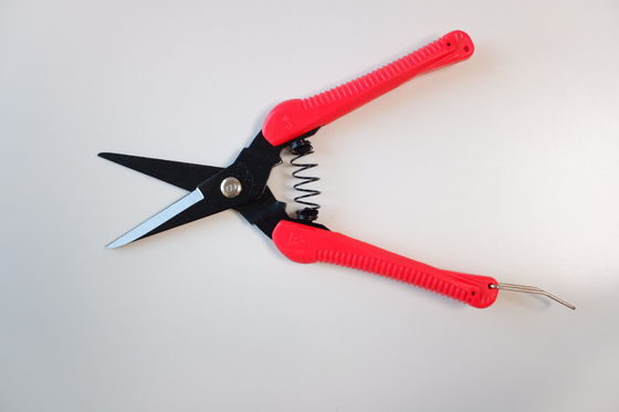 Rood Plastic Handle Snijdende visnet schaar