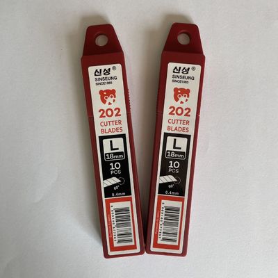 Karton Zilveren Grote Sinseung L202 18mm Snap-Off Blade Vervanging