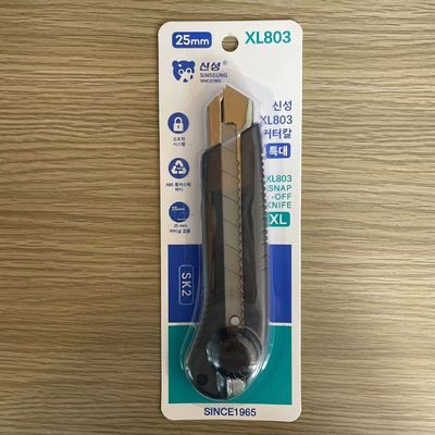 25 mm zwart knipmes voor het snijden, schrapen en snoeien