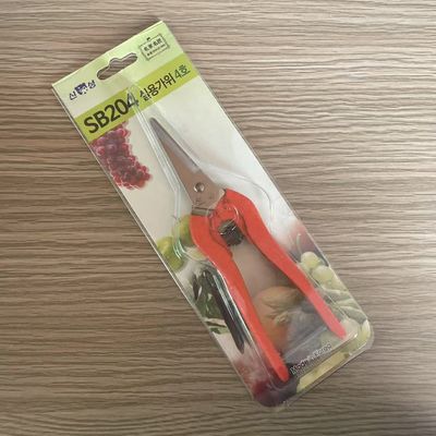 Huishoudelijke rode handgreep all-purpose schaar Hoge hardheid HRC 57-58