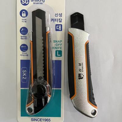 18 mm Drywall Utility Knife Ergonomisch ontwerp en Blade Guard inbegrepen