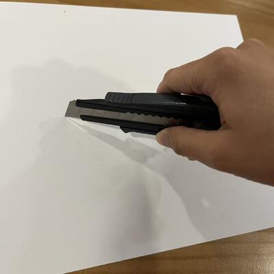 18 mm Blade Width multifunctionele mes met Quick Change Button mechanisme voor het wijzigen van het mes en het snijden prestaties