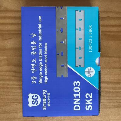 39 mm Segment Sk2 Single Edge Industrial Razor Blades Hoogkoolstofstaal